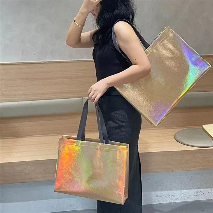 Imprinted Eco Friendly Non Woven Tote Bag factory